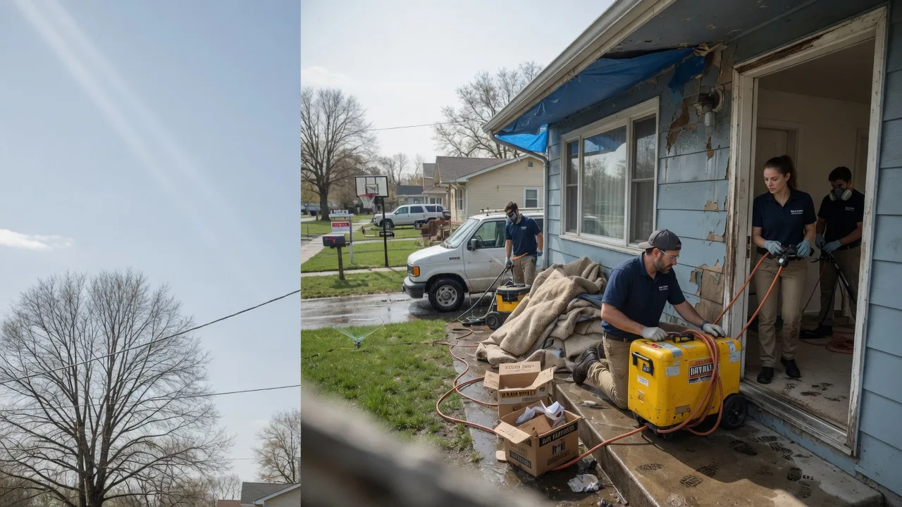 Basement Flood Cleanup in Loveland, OK near me